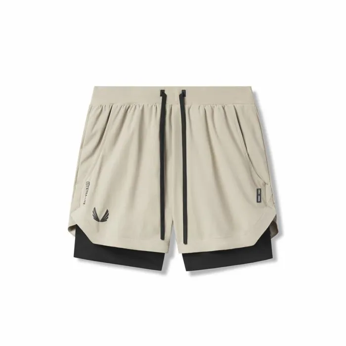 ASRV Shorts Men TetraLite 5034 Liner Short Sand Smoke 034wings034black