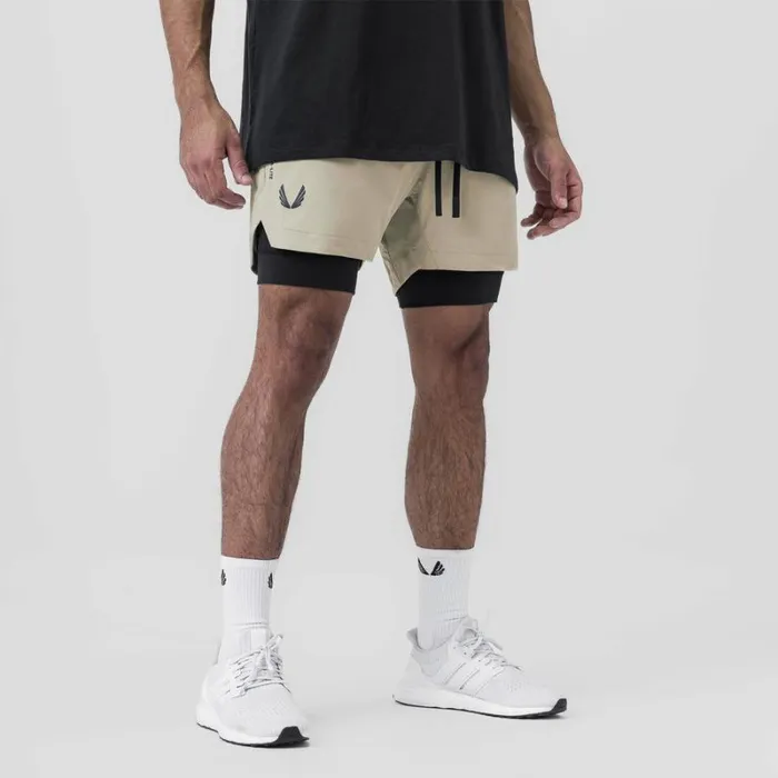 ASRV Shorts Men TetraLite 5034 Liner Short Sand Smoke 034wings034black