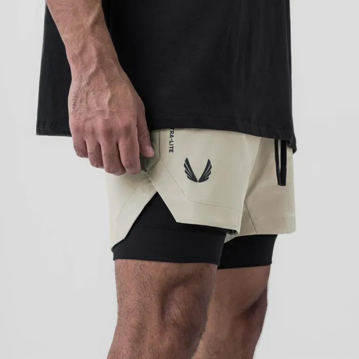 ASRV Shorts Men TetraLite 5034 Liner Short Sand Smoke 034wings034black