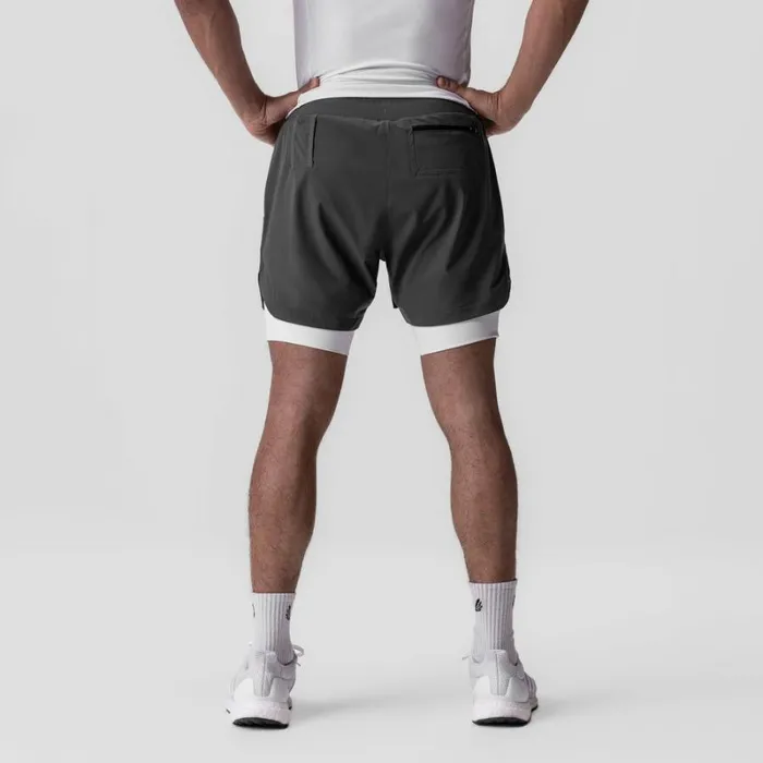 ASRV Shorts Men TetraLite 5034 Liner Short Space Grey 034cyber034white
