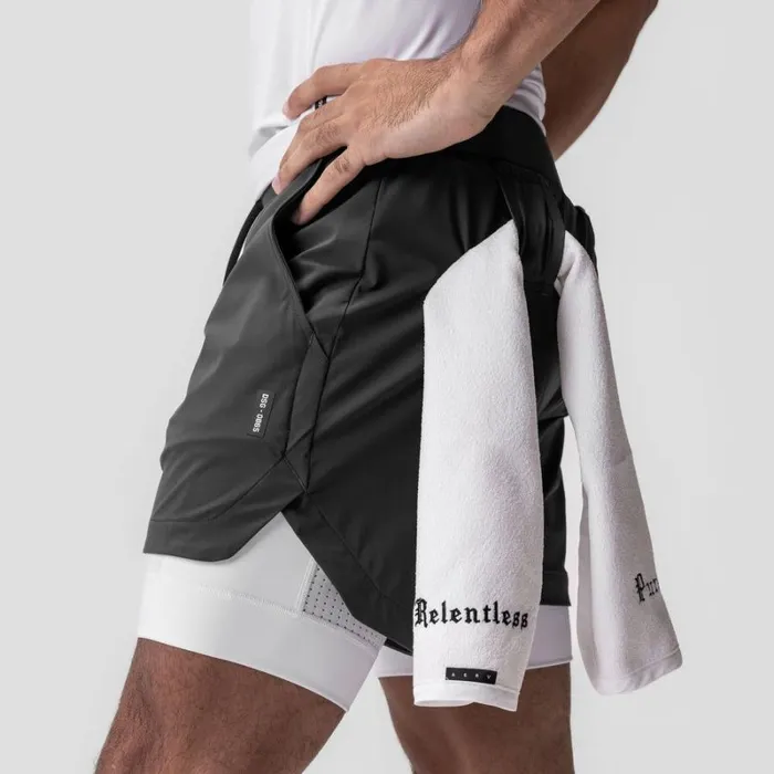 ASRV Shorts Men TetraLite 5034 Liner Short Space Grey 034cyber034white