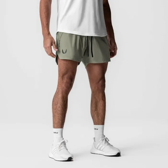 ASRV Shorts Men TetraLite 5034 Linerless Short Sage 034black Wings034