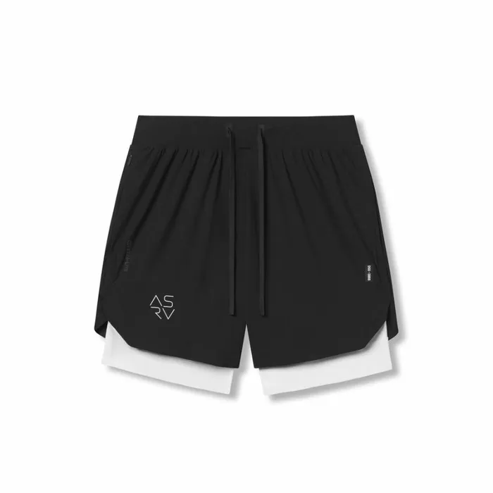 ASRV Shorts Men TetraLite 7034 Liner Short Black 034cyber034white