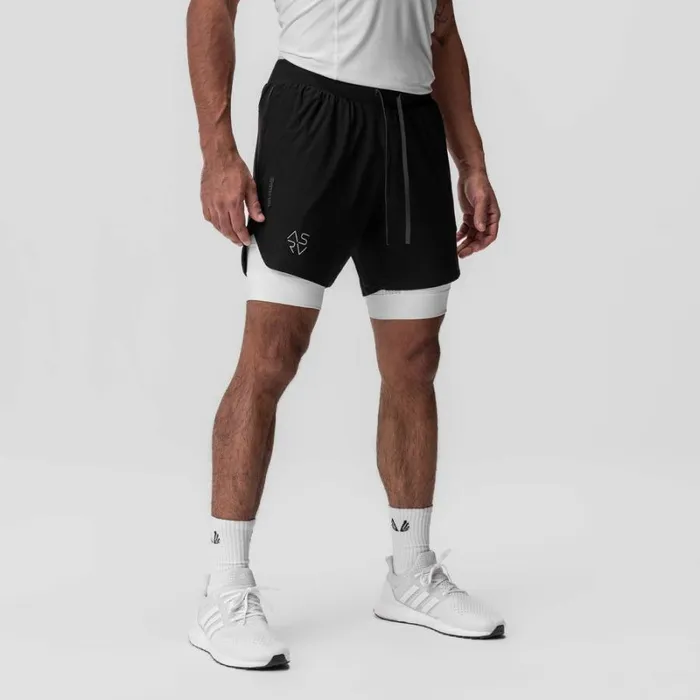 ASRV Shorts Men TetraLite 7034 Liner Short Black 034cyber034white