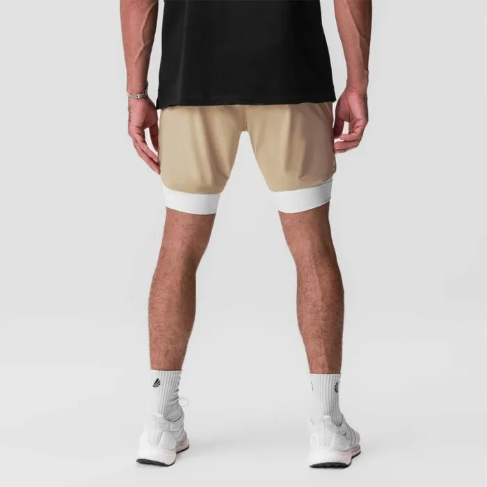 ASRV Shorts Men TetraLite 7034 Liner Short Khaki White White 034wings034