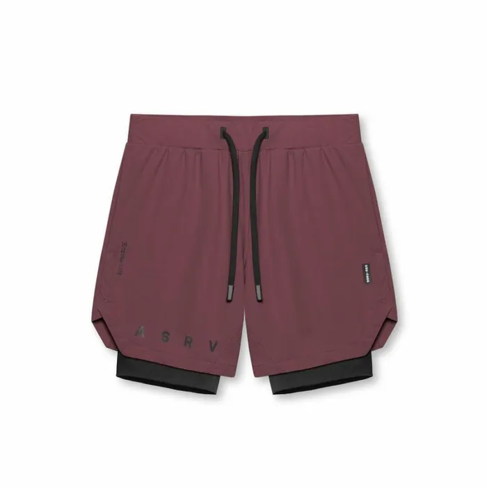 ASRV Shorts Men TetraLite 7034 Liner Short Plum 034asrv034black