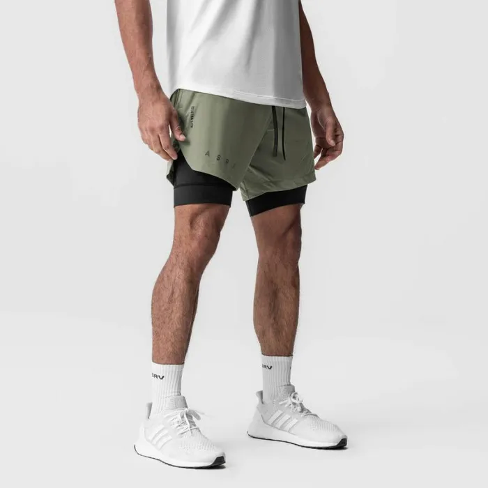 ASRV Shorts Men TetraLite 7034 Liner Short Sage034asrv034black