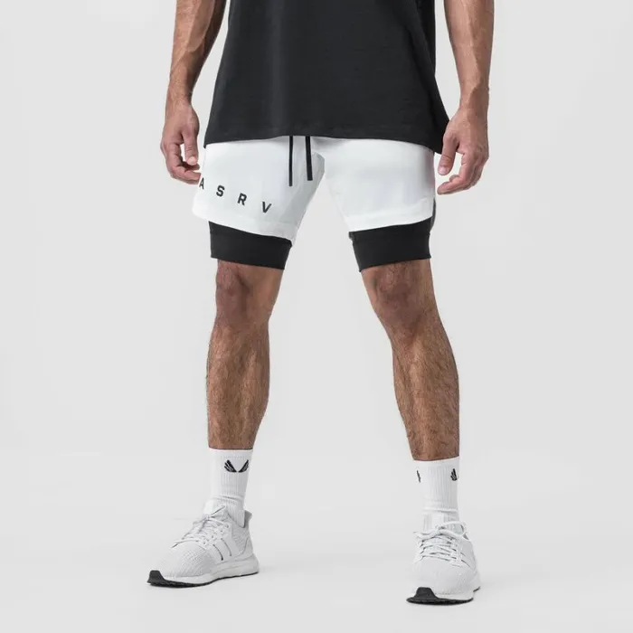 ASRV Shorts Men TetraLite 7034 Liner Short White034asrv034black