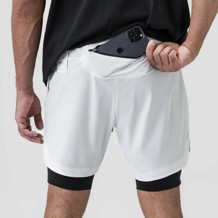 ASRV Shorts Men TetraLite 7034 Liner Short White034asrv034black