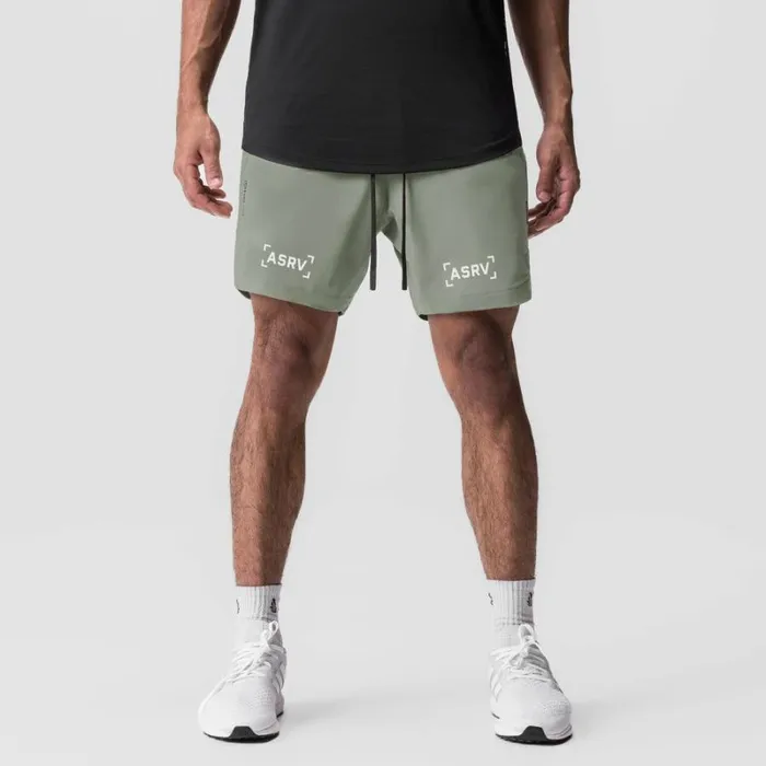 ASRV Shorts Men TetraLite 7034 Linerless Short Sage 034bracket034