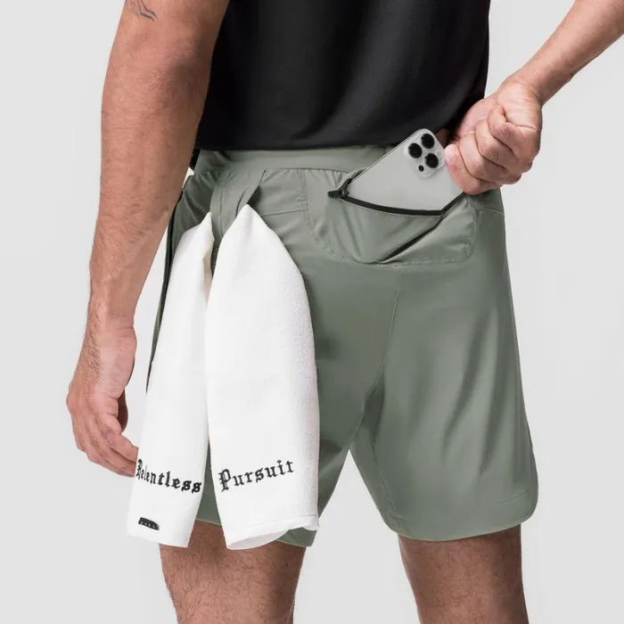 ASRV Shorts Men TetraLite 7034 Linerless Short Sage 034wings034