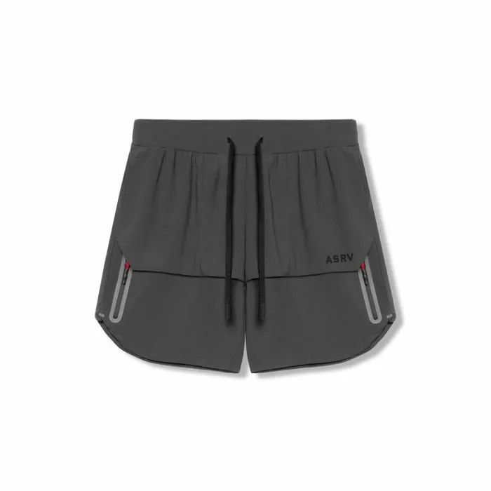 ASRV Shorts Men TetraLite 7034 Tech Short Space Grey