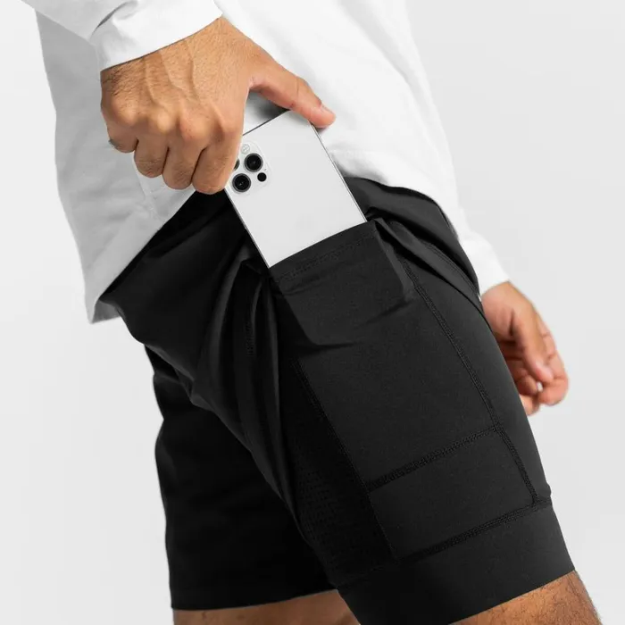 ASRV Shorts Men Ultralight 7034 Liner Short Black