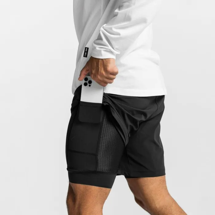 ASRV Shorts Men Ultralight 7034 Liner Short Black