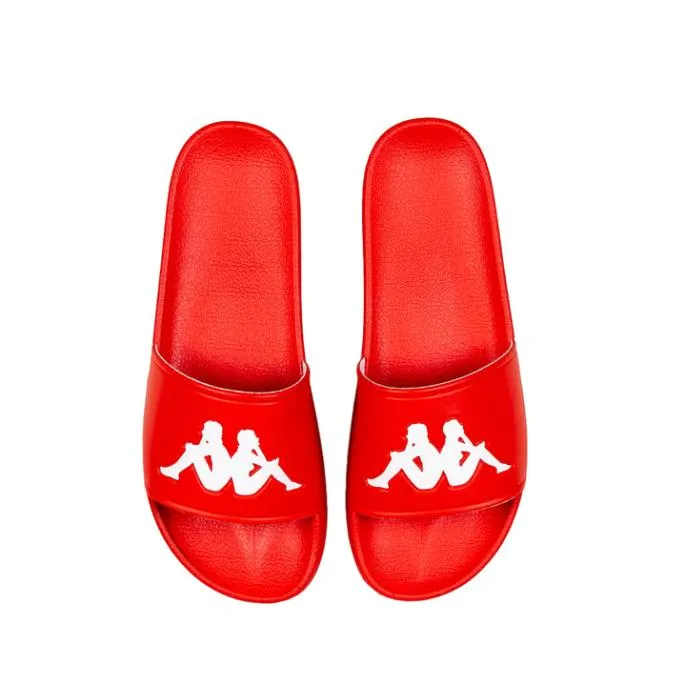 Authentic Adam 2 Slides 8211 Red White Red White Footwear Kappa Slides