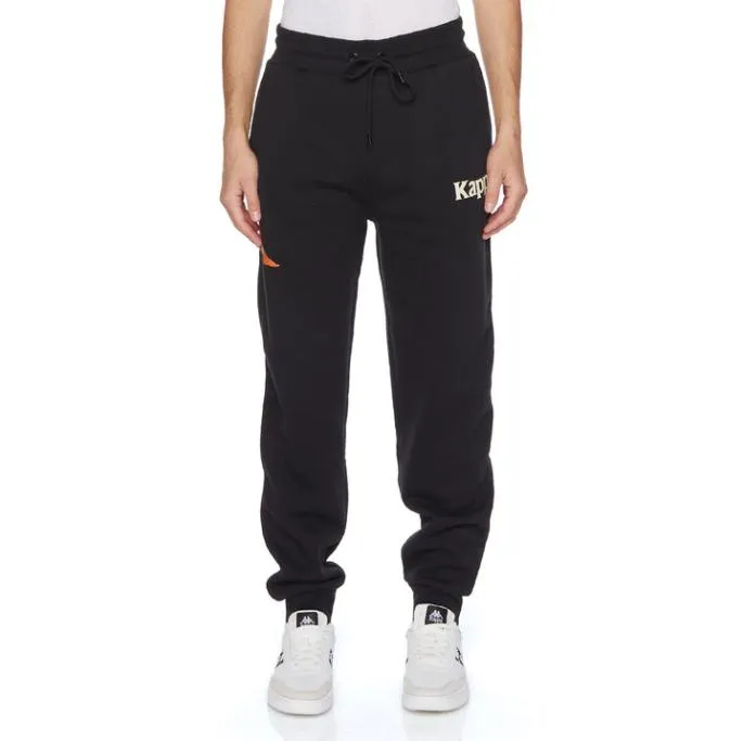 Authentic Coevorden 2 Sweatpants 8211 Jet Black Jet Black Men Kappa Matching Sets