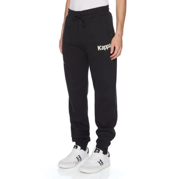 Authentic Coevorden 2 Sweatpants 8211 Jet Black Jet Black Men Kappa Matching Sets