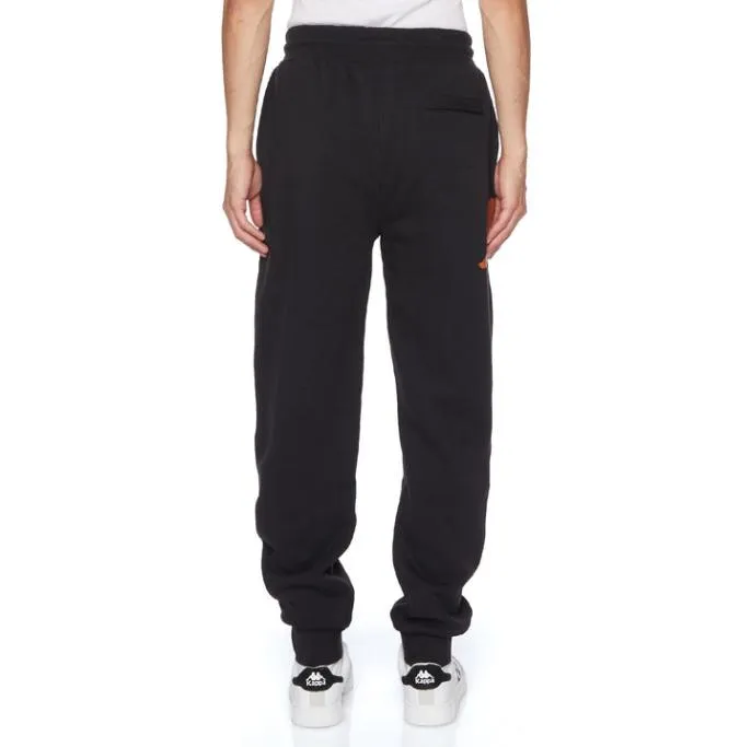 Authentic Coevorden 2 Sweatpants 8211 Jet Black Jet Black Men Kappa Matching Sets