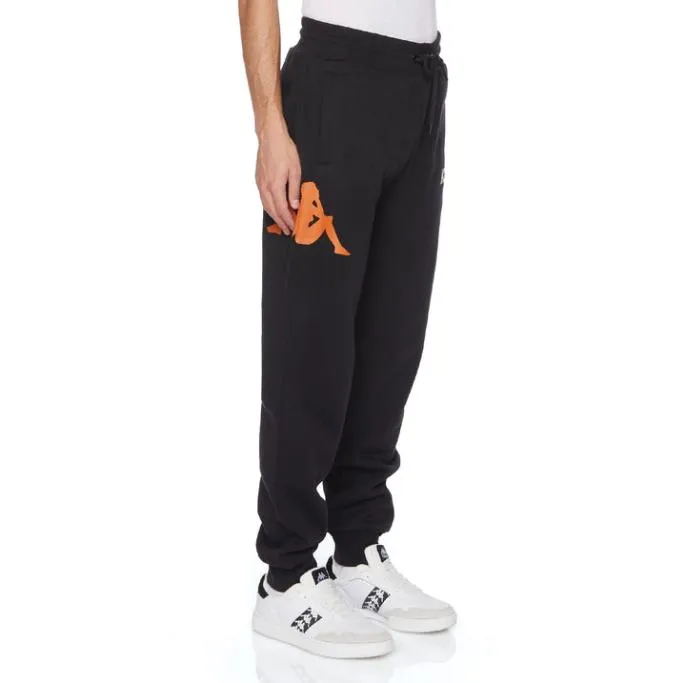 Authentic Coevorden 2 Sweatpants 8211 Jet Black Jet Black Men Kappa Matching Sets