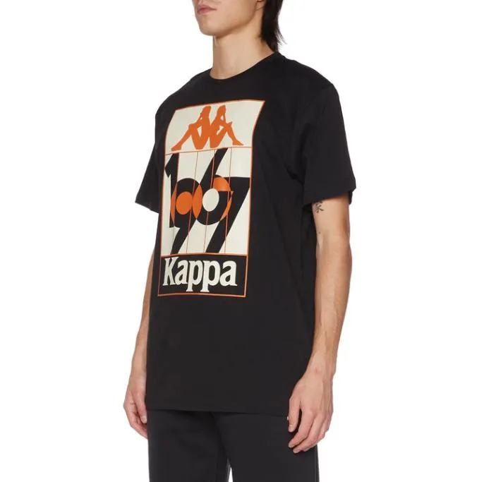 Authentic Winlo TShirt 8211 Jet Black Jet Black Men Kappa TShirts