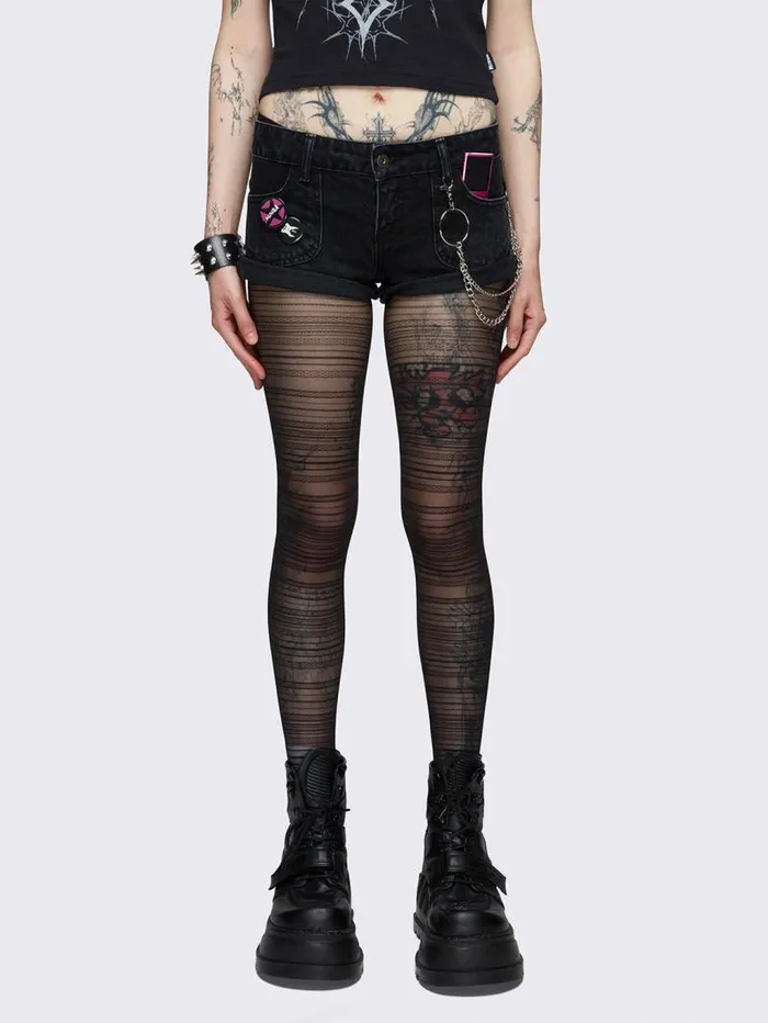 Avery Y2k Denim Hot Pants Women Minga London Bottoms Avery Y2k Denim Hot Pants Women Minga London Bottoms