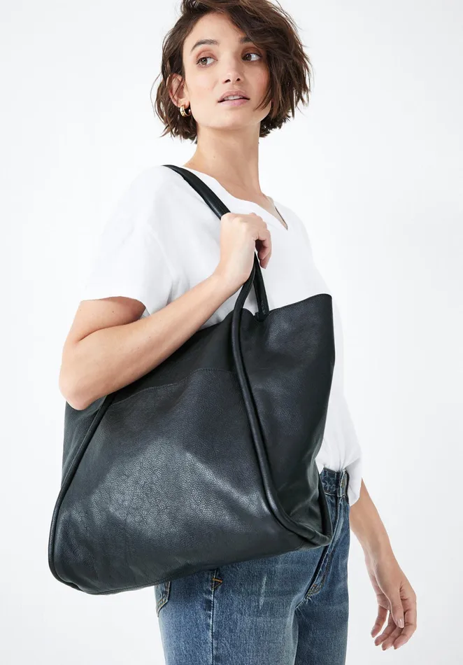 Bags Women Hush Boca Leather Tote Black
