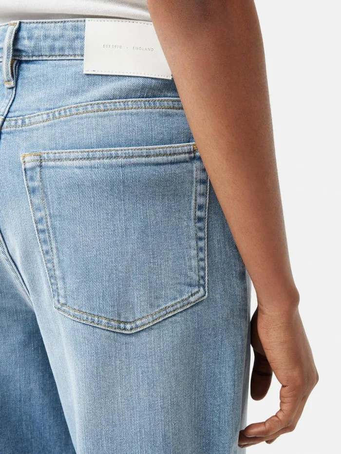 Balfour Long Wide Leg Jean Light Blue Wash Women Jigsaw Trousers