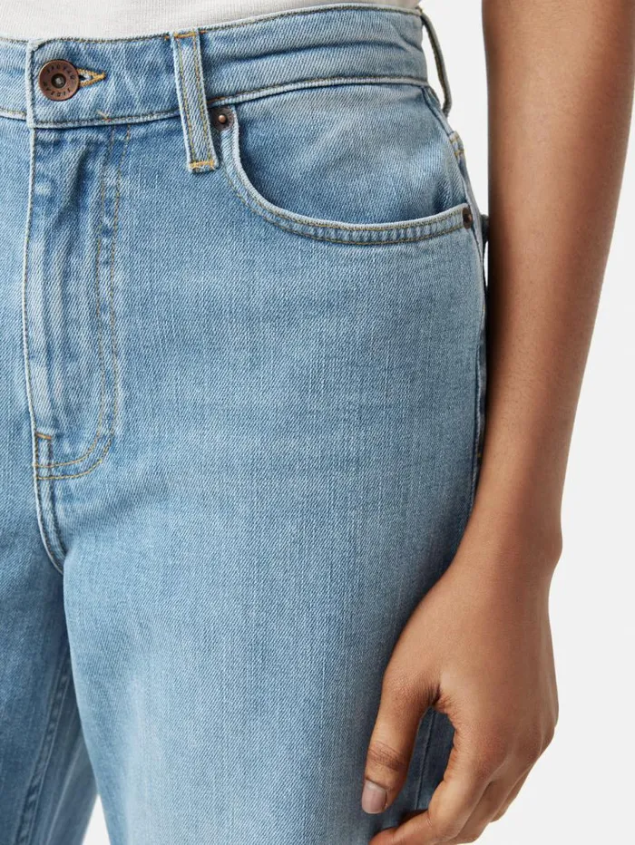Balfour Long Wide Leg Jean Light Blue Wash Women Jigsaw Trousers