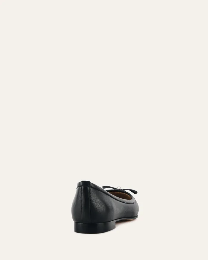 BALLET jomercer Women Hermione dress flats black leather