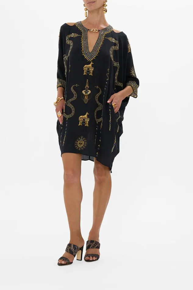BATWING CUTOUT SHORT KAFTAN CALL ME CLEOPATRA Call Me Cleopatra Womens Camilla Kaftans