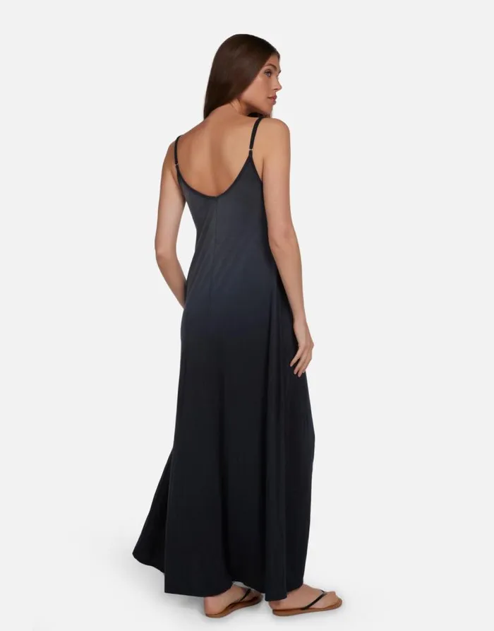 Berna Guns N039 Roses Skull Jet Black Ombre Women Lauren Moshi Dresses