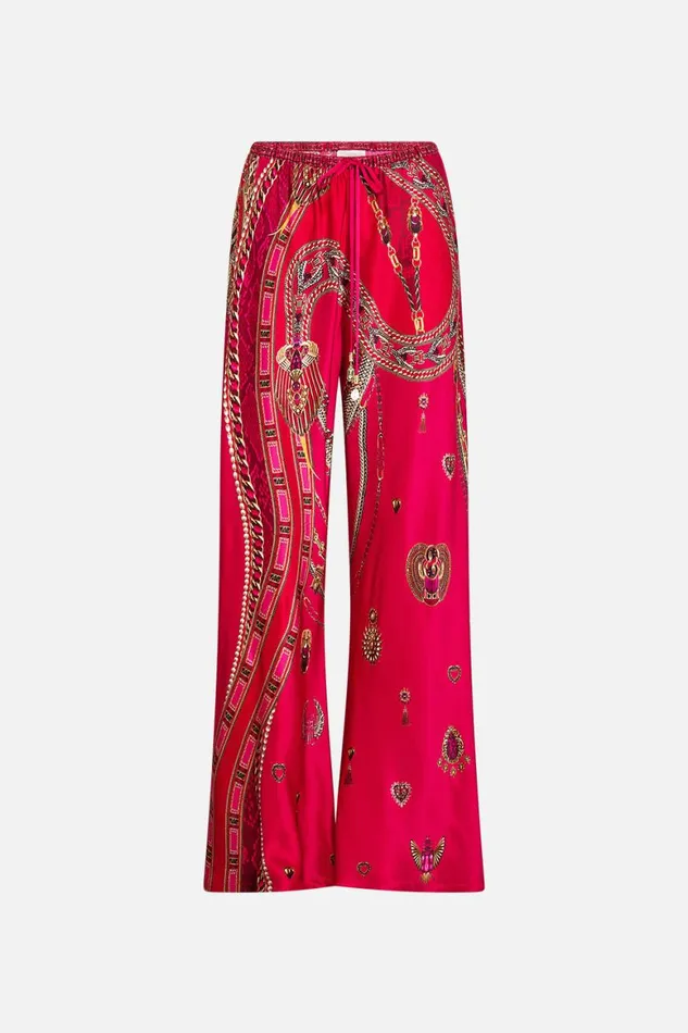 BIAS CUT DRAWSTRING PANT KISSED BY A COBRA Kissed By A Cobra Womens Camilla Pants