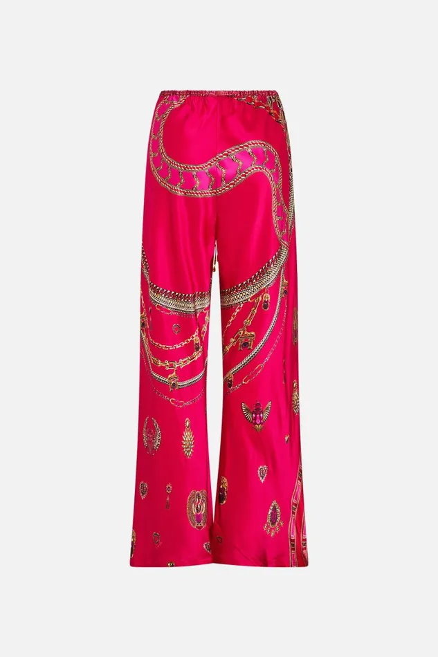BIAS CUT DRAWSTRING PANT KISSED BY A COBRA Kissed By A Cobra Womens Camilla Pants