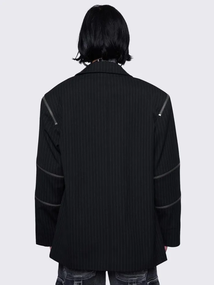 Blair Pinstripe Blazer Women Minga London Jackets