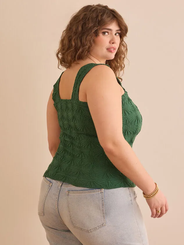 Blaire Seamless Floral Cami Black Women Altar039d State Tops