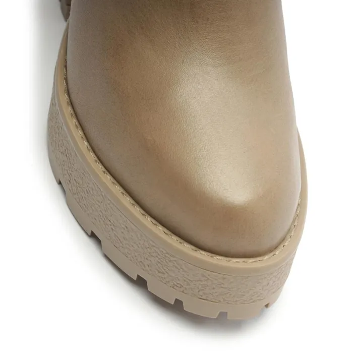 Boots Billie Platform Leather Bootie Mocaccino Schutz Shoes Booties