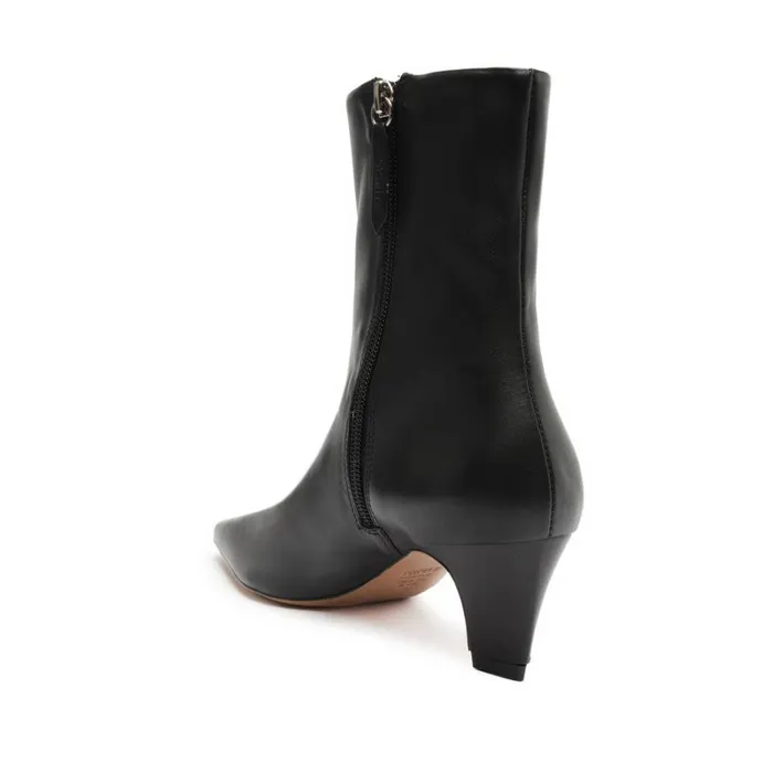 Boots Dellia Nappa Leather Bootie Black Schutz Shoes Booties