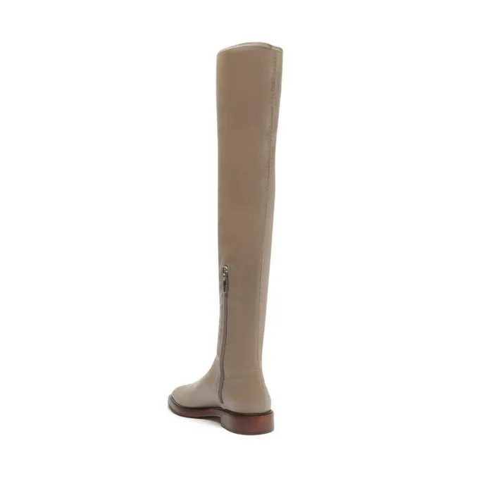 Boots Kaolin Over The Knee Leather Boot Mocaccino Schutz Shoes Boots