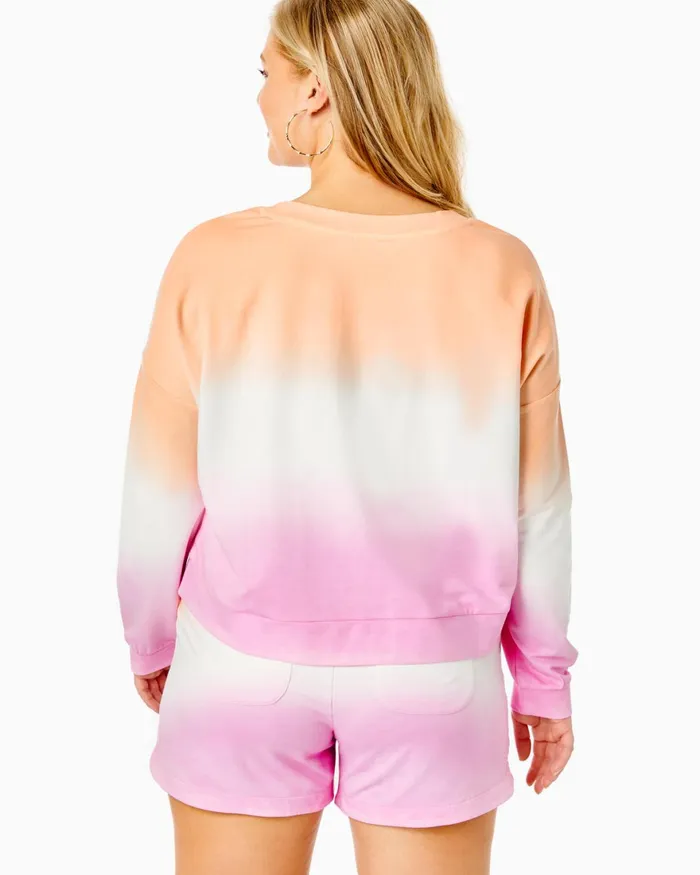 Bottoms WomenHome and Gifts Lilly Pulitzer 5034 Kylar Knit Short Cantaloupe Dip Dye Bottoms WomenHome and Gifts Lilly Pulitzer 5034 Kylar Knit Short Cantaloupe Dip Dye