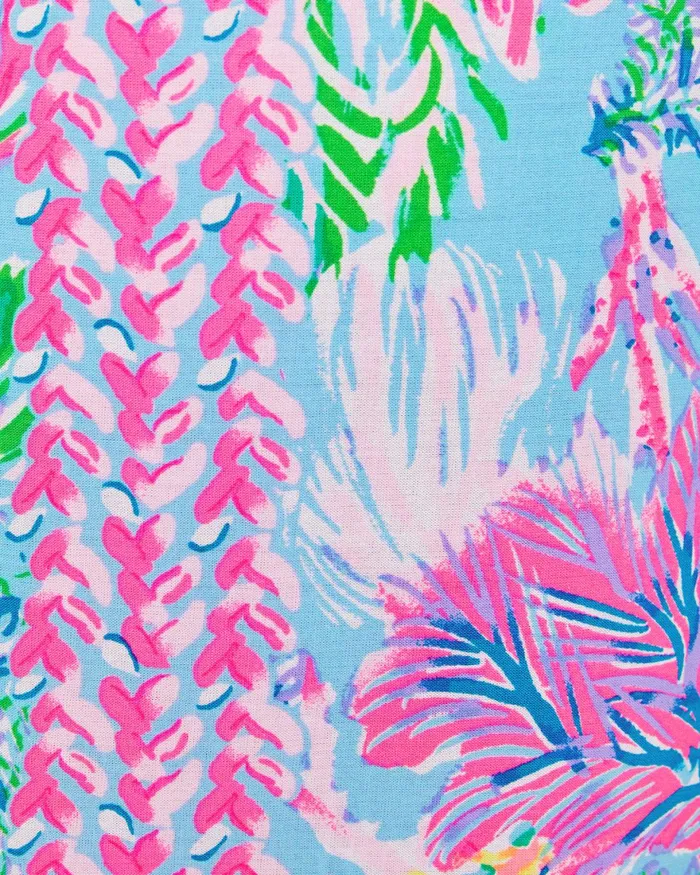 Bottoms Women Lilly Pulitzer 32034 Bal Harbour Palazzo Pant Celestial Blue Cay To My Heart Engineered Pant Bottoms Women Lilly Pulitzer 32034 Bal Harbour Palazzo Pant Celestial Blue Cay To My Heart Engineered Pant