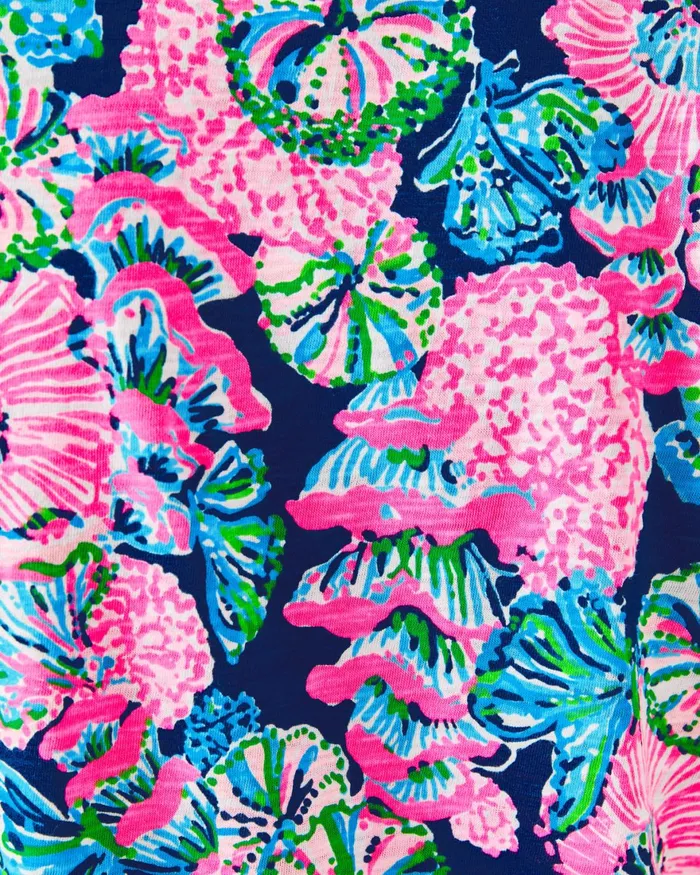 Bottoms Women Lilly Pulitzer UPF 50 27034 Lillabeth Pant True Navy