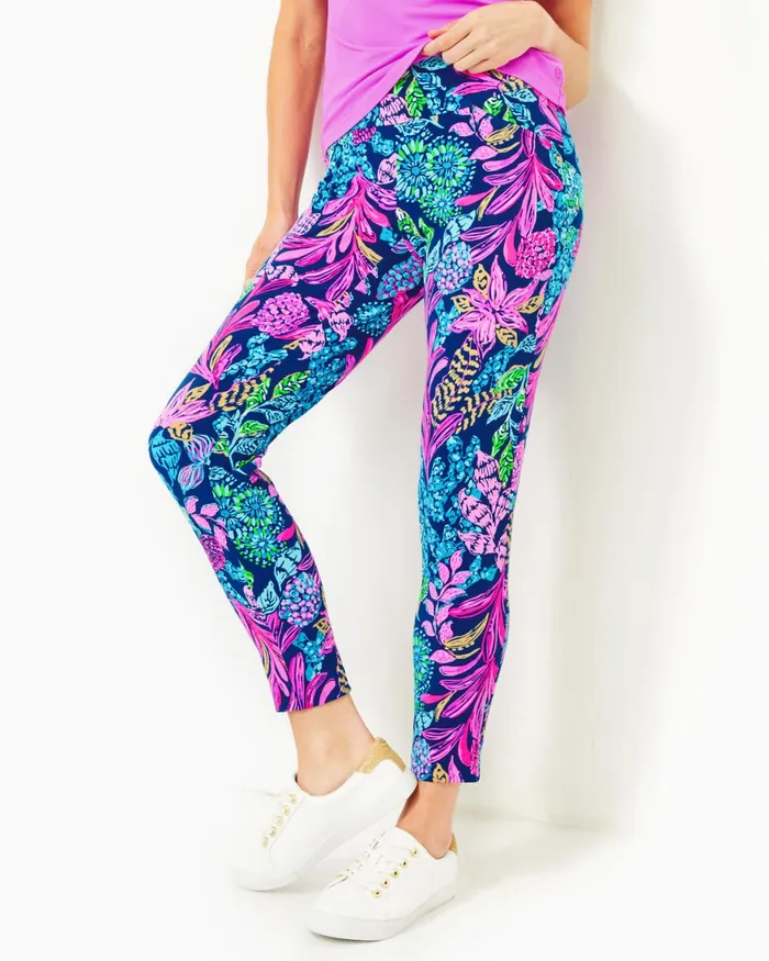 Bottoms Women Lilly Pulitzer UPF 50 Luxletic 28034 Corso Pant Aegean Navy Calypso Coast Golf Bottoms Women Lilly Pulitzer UPF 50 Luxletic 28034 Corso Pant Aegean Navy Calypso Coast Golf
