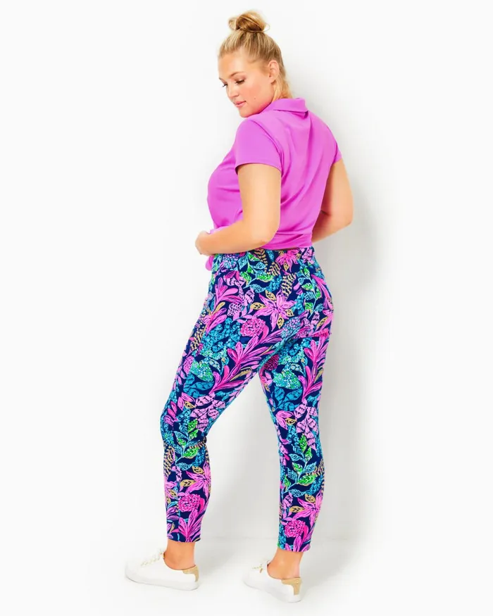 Bottoms Women Lilly Pulitzer UPF 50 Luxletic 28034 Corso Pant Aegean Navy Calypso Coast Golf Bottoms Women Lilly Pulitzer UPF 50 Luxletic 28034 Corso Pant Aegean Navy Calypso Coast Golf