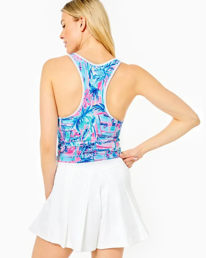 Bottoms Women Lilly Pulitzer UPF 50 Luxletic 5034 Frazer Short Resort White