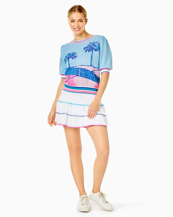 Bottoms Women Lilly Pulitzer UPF 50 Luxletic 5034 Frazer Short Resort White