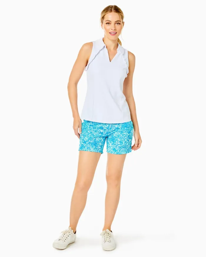 Bottoms Women Lilly Pulitzer UPF 50 Luxletic 5034 Nakia Short Resort White Took Me By Sunrise Golf Bottoms Women Lilly Pulitzer UPF 50 Luxletic 5034 Nakia Short Resort White Took Me By Sunrise Golf