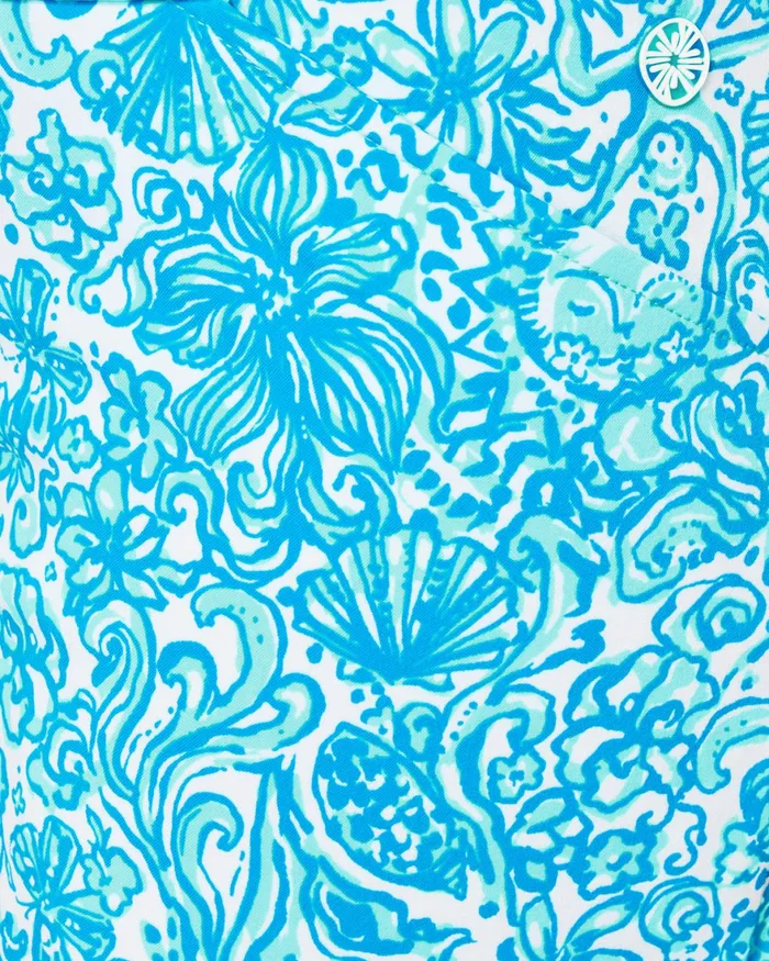Bottoms Women Lilly Pulitzer UPF 50 Luxletic 5034 Nakia Short Resort White Took Me By Sunrise Golf Bottoms Women Lilly Pulitzer UPF 50 Luxletic 5034 Nakia Short Resort White Took Me By Sunrise Golf