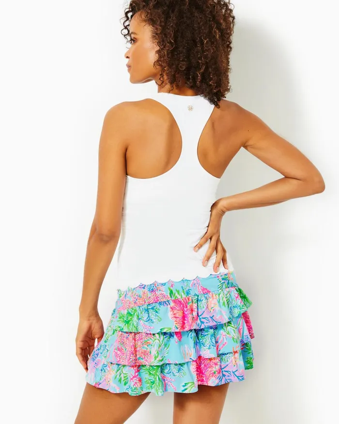 Bottoms Women Lilly Pulitzer UPF 50 Luxletic Cascadia Skort Celestial Blue Cay To My Heart Bottoms Women Lilly Pulitzer UPF 50 Luxletic Cascadia Skort Celestial Blue Cay To My Heart