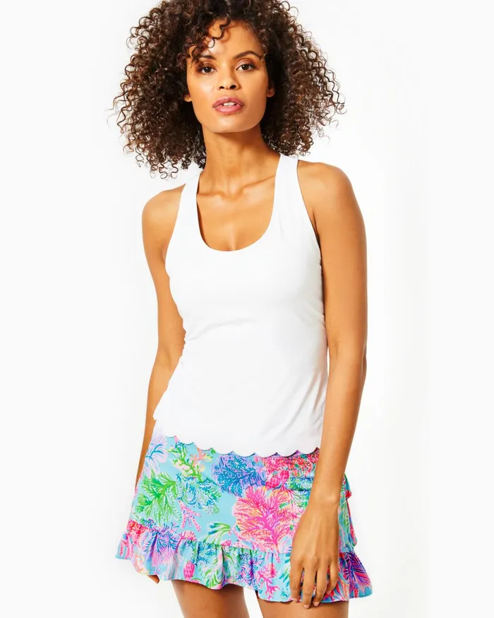 Bottoms Women Lilly Pulitzer UPF 50 Luxletic Cascadia Skort Celestial Blue Cay To My Heart Bottoms Women Lilly Pulitzer UPF 50 Luxletic Cascadia Skort Celestial Blue Cay To My Heart