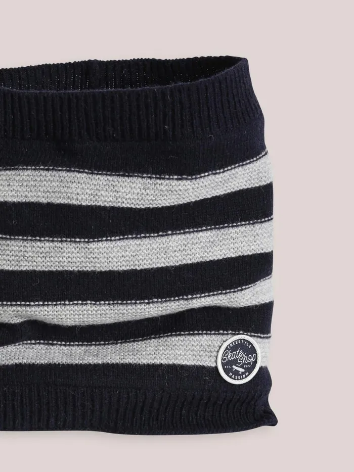Boys Accessories Cyrillus Nautical Snood Marine